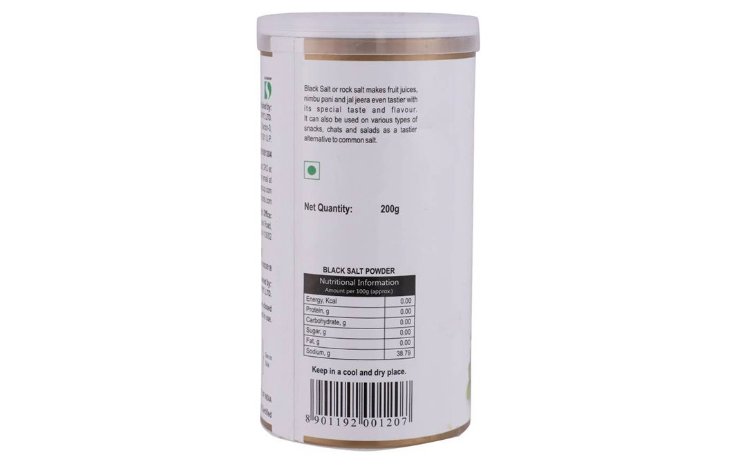 Catch Black Salt Sprinklers    Container  200 grams